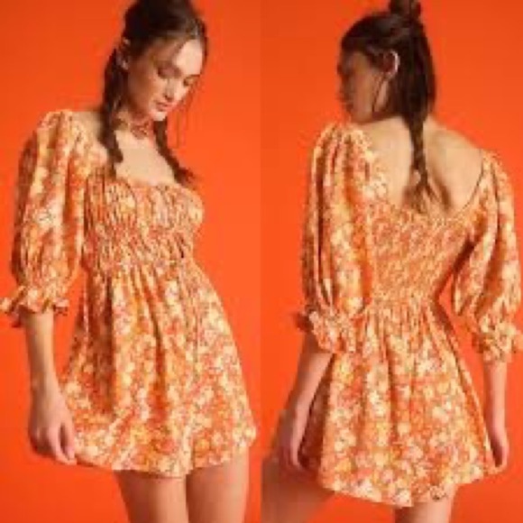 Free People Dresses & Skirts - ❤️Host Pick💕Free People Show Me Love Romper NWT